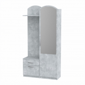 Передпокій Компанит Лідія 100х37,5х200 см Бетон