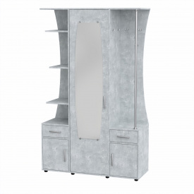 Передпокій Компанит Татьяна 126,8х44х204,2 см Бетон