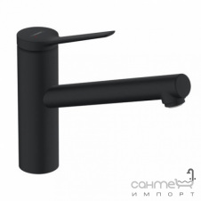 Смеситель для кухни Hansgrohe Zesis M33 LowPressure 74806670 матовый черный