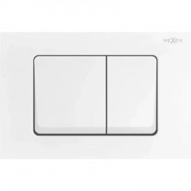 Клавиша смыва MEXEN FENIX пластик, белый (MEX-601000)