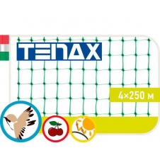 Сітка захист від птахів Tenax "Ортофлекс" зелена (4х250м)