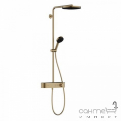 Душевая стойка с термостатом Hansgrohe Pulsify Showerpipe 260 1jet 24220140 бронза Черновцы