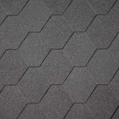 Бітумна черепиця Armourshield Plus (01) Black Полтава