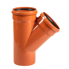 Трійник каналізаційний зовнішній Profil 160/160/45° SN8 Ясногородка