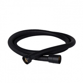 Душевой шланг Qtap Hadice 1,2 м, черный матовый (QT054BL43073)