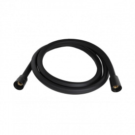 Душевой шланг Qtap Hadice 1,6 м, черный матовый (QTHADPVCSQ160B)