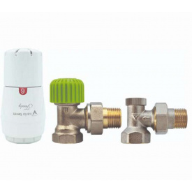 Комплект термостатичний Vario Term, Econ Trendy, кутовий, EGS05106C/FK