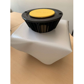 Покрівельна воронка з поліуретану SitaTrendy з ПВХ-фартухом (діаметр 75 мм)