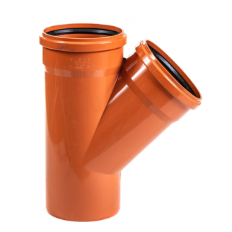 Трійник каналізаційний зовнішній Profil 160/160/45° SN8