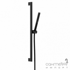 Душевой гарнитур Hansgrohe Pulsify E 100 1jet Unica 90 24382670 матовый черный