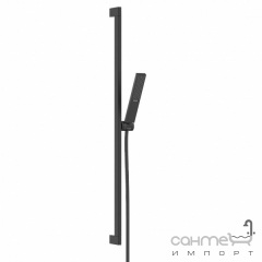 Душевой гарнитур Hansgrohe Pulsify E 100 1jet EcoSmart+ Unica 90 24381670 матовый черный Львів