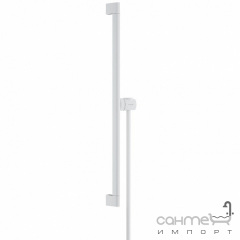 Штанга для душа с душевым шлангом Hansgrohe Unica S Puro 650 EasySlide 24402700 матовый белый Харків