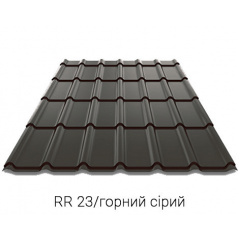 Металлочерепица Ruukki 30 Decorrey Grand (Руукки Декоррей) 0.5 мм RAFMATT (матт) Энергодар