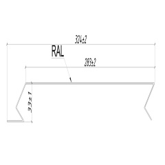 Фасадная панель Либерти (Бесшовная) 0,5 Арт.204014 Костопіль