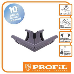 Угол Profil наружный 130 графитовый Z 90° Володимир-Волинський