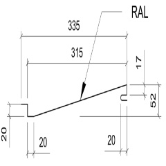 Фасадная панель Прованс 0,5 Арт.204031 Володимир-Волинський