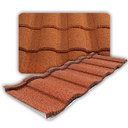 Композитная черепица Metrotile "MetroRoman" Орехов