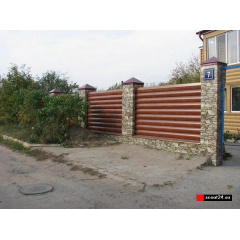 Cайдинг металлический «Бревно» Орехов