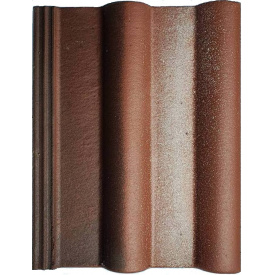 Цементно-песчаная черепица VORTEX двойная Римская матовая