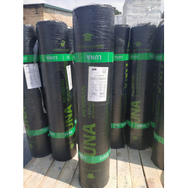 Рулонная гидроизоляция ODE LUNA LP 1000 мин.серый (4 кг/м2), аналог Бикроэласт ЭКПсл.серый 10м.цв