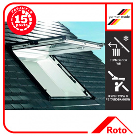 Окно мансардное Designo WDF R89P K W WD AL 05/09