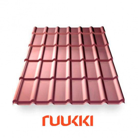 Металлочерепица Ruukki 20 Decorrey Grand (Руукки Декоррей) 0.45 мм PE (глянец)