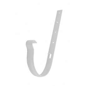 Держатель желоба Regenau металл. 125 белый