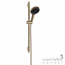 Душевой гарнитур Hansgrohe Rainfinity 130 3j S Puro 650 28745140 бронза