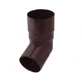 Колено водосточной системы Бриза (Bryza) 90 мм коричневый