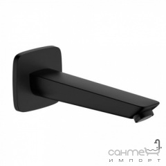Излив 19 см Hansgrohe Logis 71410670 матовый черный Херсон