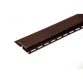 Планка FaSiding "соединительная" "Коричневая" Т-18. 3.05м