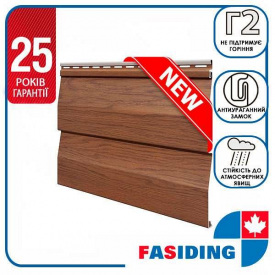 Панель виниловая FaSiding WoodHouse "Дуб золотой" 0.75 кв.м.