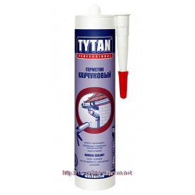 Герметик кровельный каучуковый Титан (TYTAN) прозрачный; 0,31 л