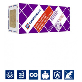 Техноблок стандарт 45 кг на м.куб утеплитель для вентилированного фасада и перегородок