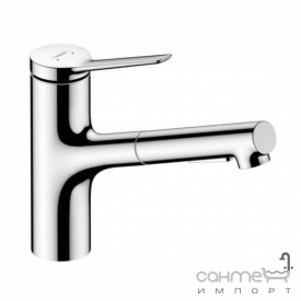 Смеситель для кухни с вытяжным изливом Hansgrohe Zesis M33 KM 150 2j sBox 74821000 хром