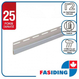 Планка FaSiding "финишная" "Маковые зерна" Т-14. 3.66м