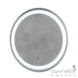 Круглое зеркало с LED-подсветкой Mirater LED 3 800x800