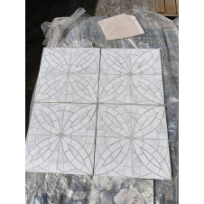 Плитка на пол Белая Mosaic Матовая 30x30 см