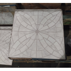 Плитка на пол Белая Mosaic Матовая 30x30 см Сумы