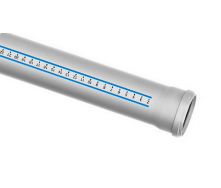 Tруба каналізаційна з ПП Magnaplast HT plus 50x1,8/3000
