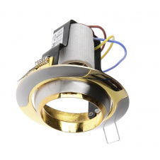 Поворотный точечный светильник Brille 60W RO-50 Золотистый 161298