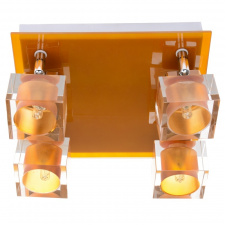 Светильник спот Brille Стекло 40W HTL-147 Оранжевый L62-004