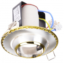 Поворотный точечный светильник Brille 60W RO-39 Хром 161310