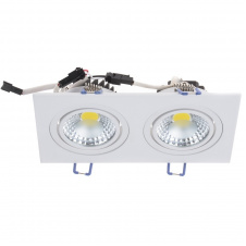 Светильник потолочный led встроенный Brille 10W LED-173 Белый