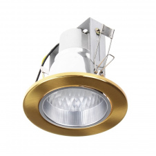 Светильник потолочный встроенный Brille 60W VDL-25 Латунь