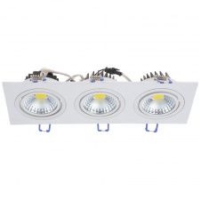 Светильник потолочный led встроенный Brille 15W LED-173 Белый