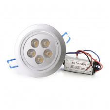 Точечный светильник Brille 5W LED-109 Серебристый 176492