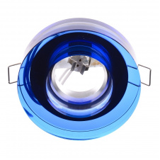 Декоративный точечный светильник Brille 20W HDL-G151 Синий 164128
