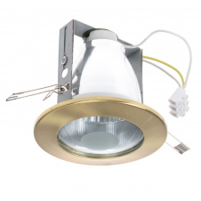 Светильник потолочный встроенный Brille 60W VDL-35 Латунь