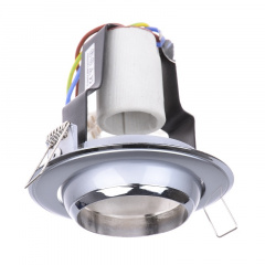 Поворотный точечный светильник Brille 60W RO-50 Хром 161248 Умань